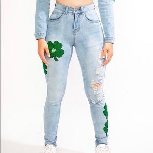Woman High waist jeans